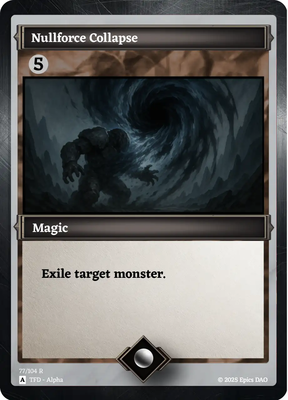 Nullforce Collapse